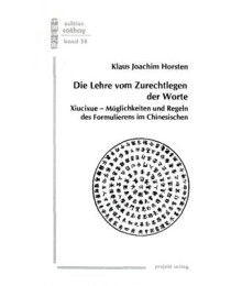 Die Lehre vom Zurechtlegen der Worte