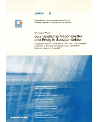 Journalistische Nationalkultur und Erfolg in Spezialmärkten