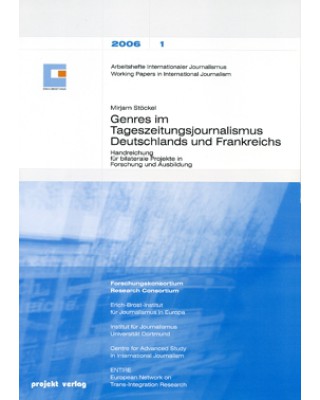 Genres im Tageszeitungsjournalismus Deutschlands und Frankreichs