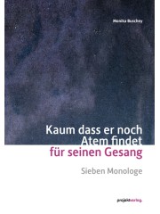 Kaum dass er noch Atem findet für seinen Gesang
