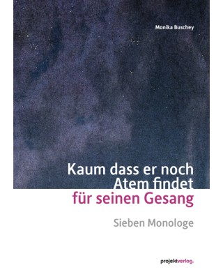 Kaum dass er noch Atem findet für seinen Gesang