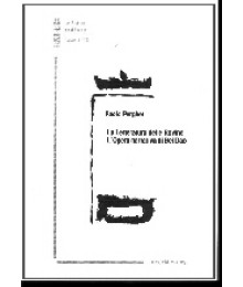 La Letteratura delle Rovine L´Opera narrativa di Bei Dao